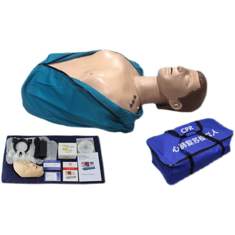 CPR 电子一体化LED指示灯显示 心肺复苏急救训练模拟人