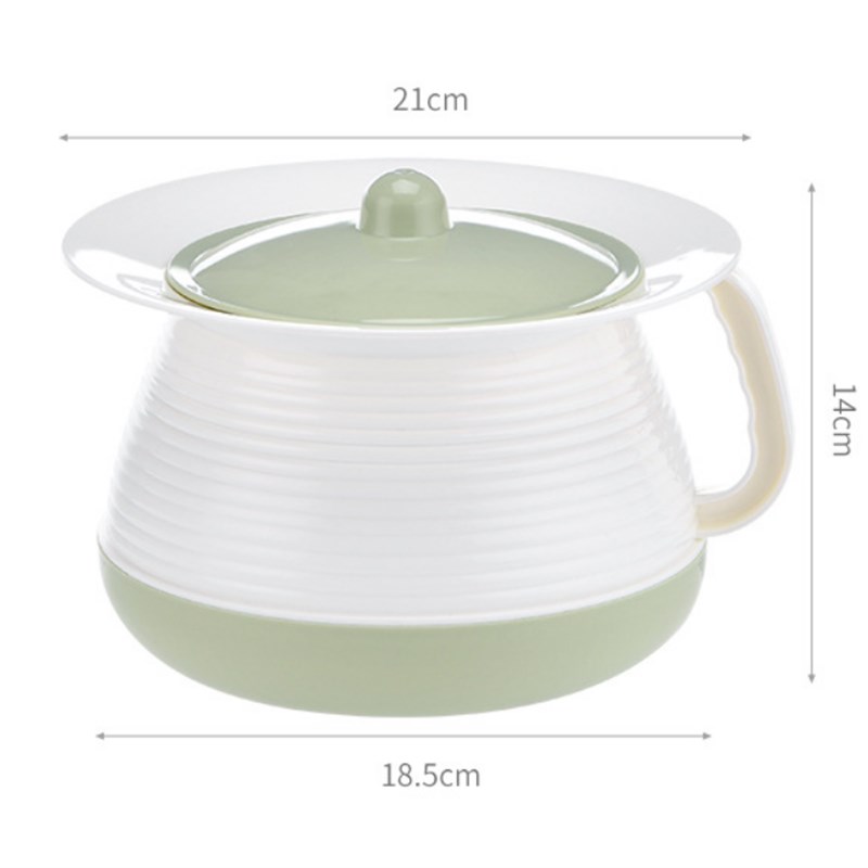 尿盆大人尿桶家用卧室小便女塑料痰盂带盖子夜壶加厚高脚加高尿桶