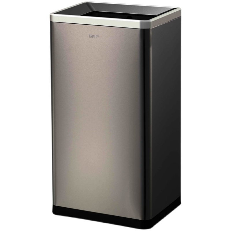 GNF垃圾桶升L大号商用无盖方形大容量商场超市公共场合