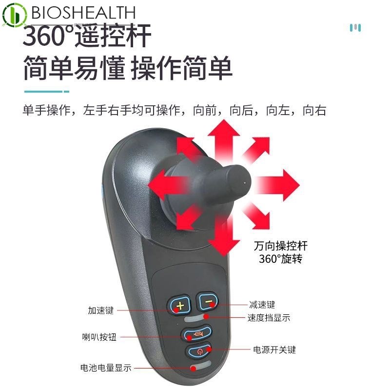 电动轮椅厂家 四轮老人残疾人智能轻便代步车 智能电动轮椅