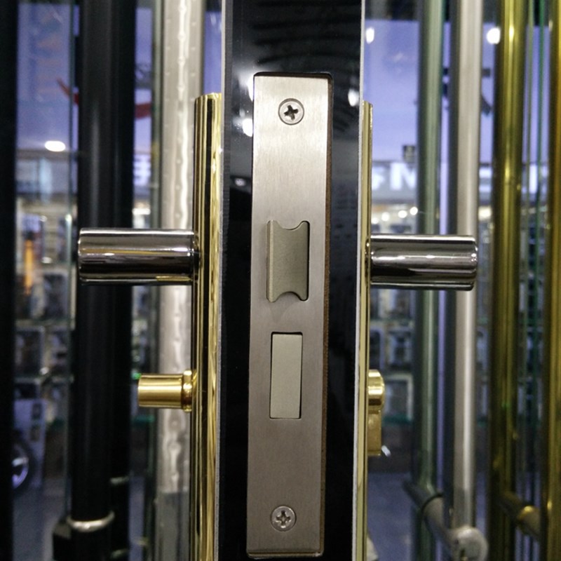 太钛黑金色中式欧式室内卧室房门锁卫生间执手锁具木门把手锁