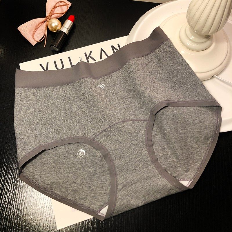 性感棉质内裤女士中腰包臀舒适无痕三角裤学生秋冬优雅3送1