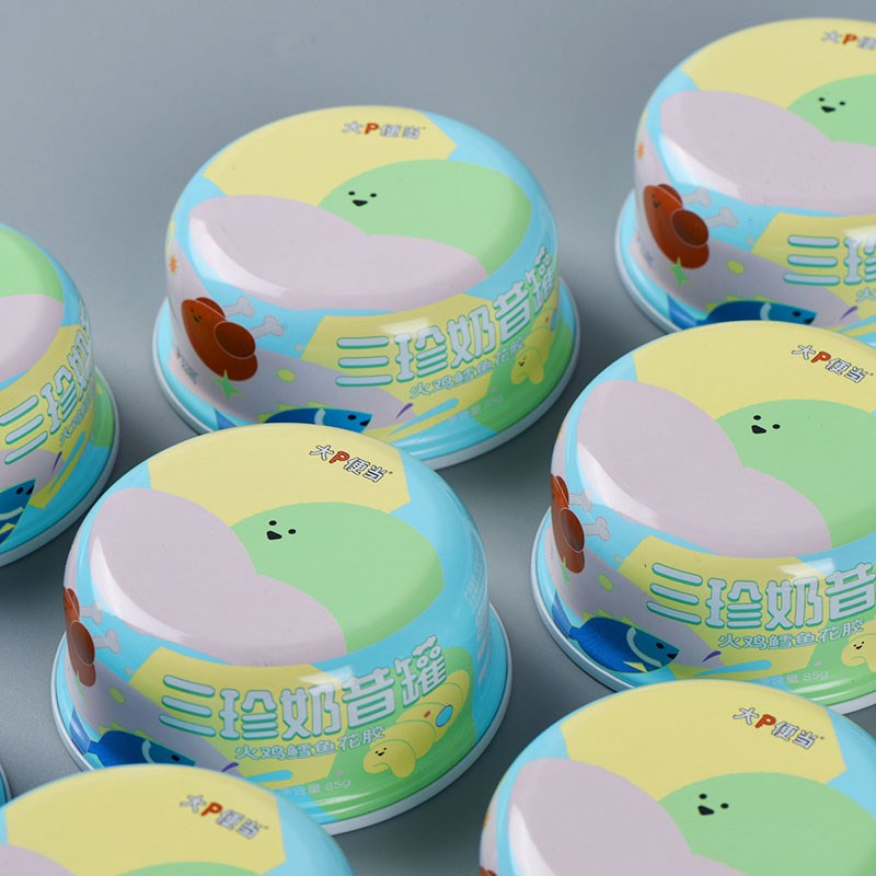 大P便当三珍奶昔罐猫罐头幼猫奶糕罐头猫咪零食奶昔猫粮增肥发腮