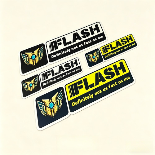 IFlash个性反光车窗车身贴套装