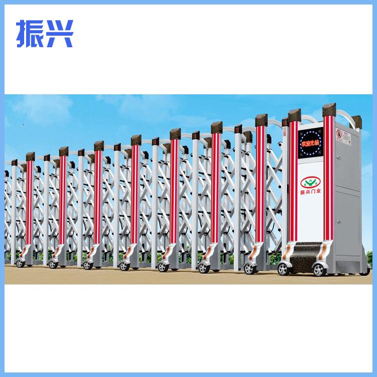 厂家供应ST188-D自动伸缩门豪华铝合金伸缩门
