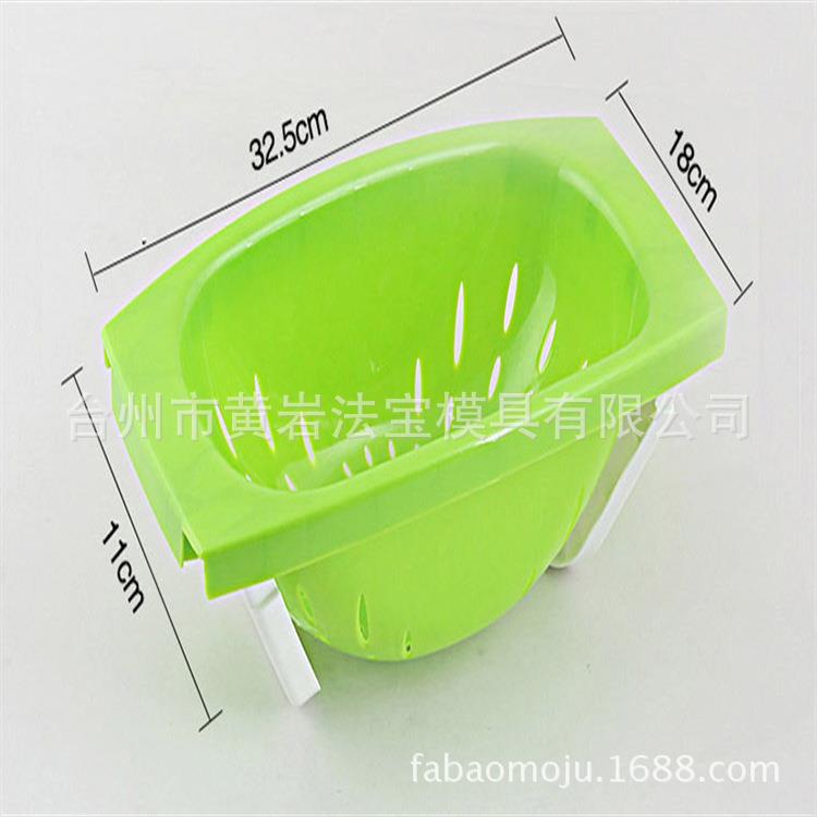 塑料水槽置物架水池碗筷沥水架厨房用品收纳架沥水篮塑料模具