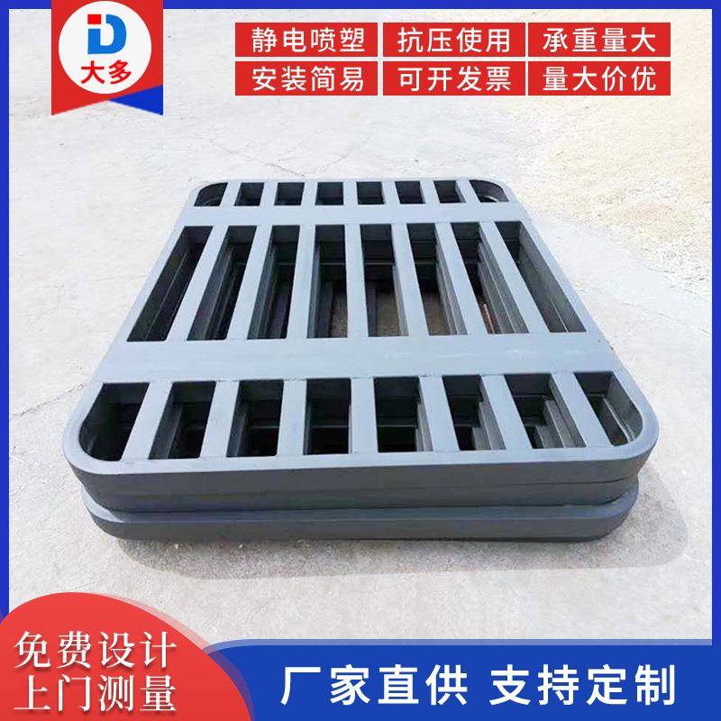 钢铁托盘镀锌圆角托盘金属二面进叉川字托盘厂家