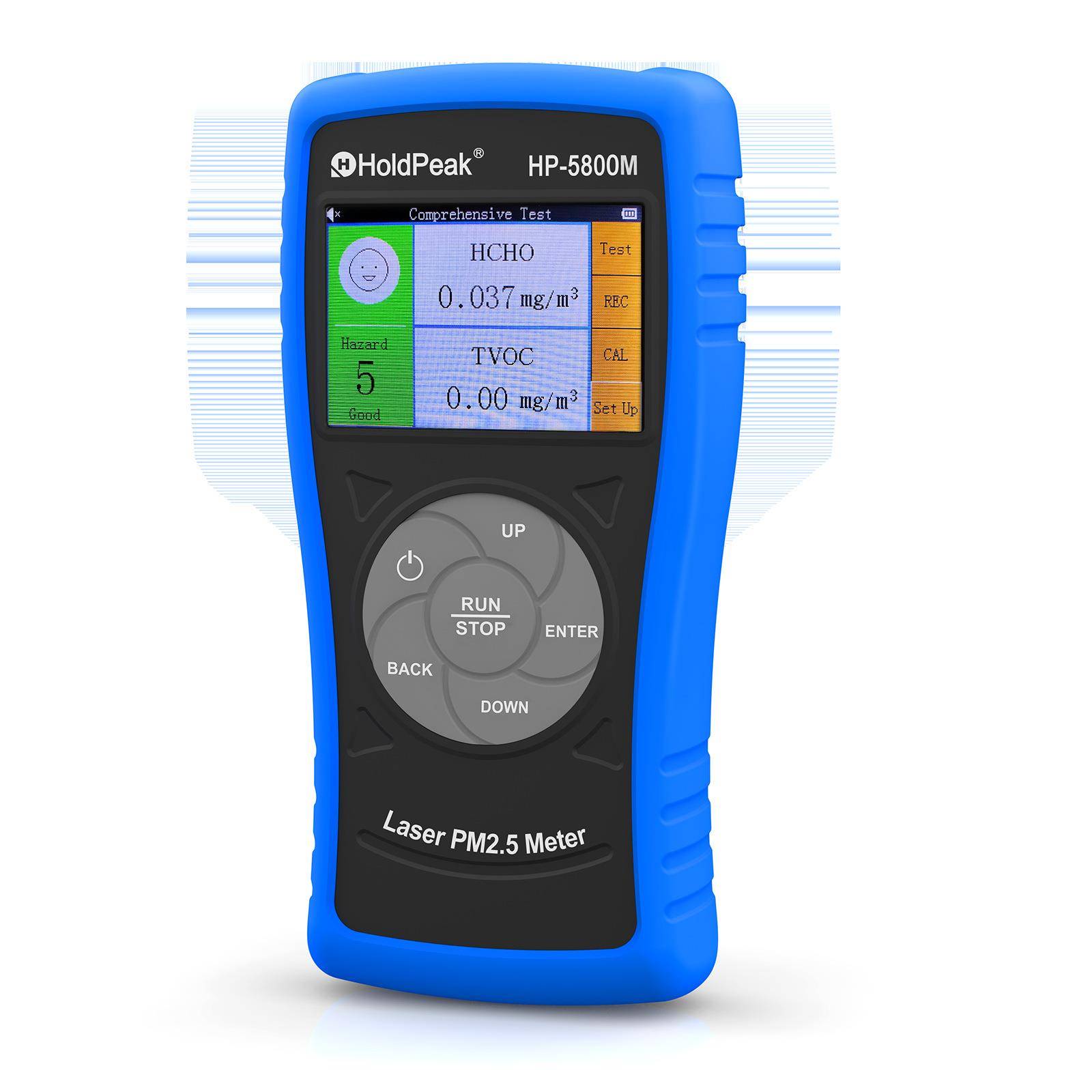 跨境热销PM2.5检测仪家用空气质量测试器灰粉尘颗粒监测量雾霾表