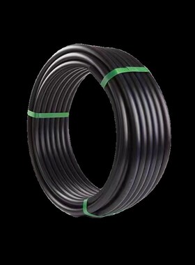 PE管 自来水管硬管4分20水管25 32塑料给水管1.6MPA50 63黑色管子