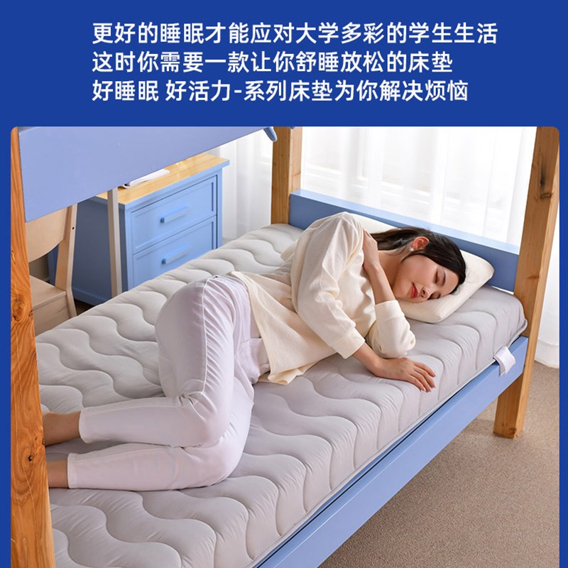 真记忆海绵棉床垫子学生床垫宿舍床褥可折叠不塌陷加厚不变形成人