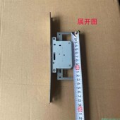 不锈钢防盗门老款 中控插销子母门天地自动锁 中控插销双开门暗弾式