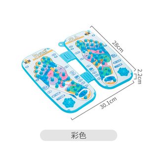 指 甄选日本进口足底按摩板家用脚底板穴位按摩器足部按摩垫脚踩式