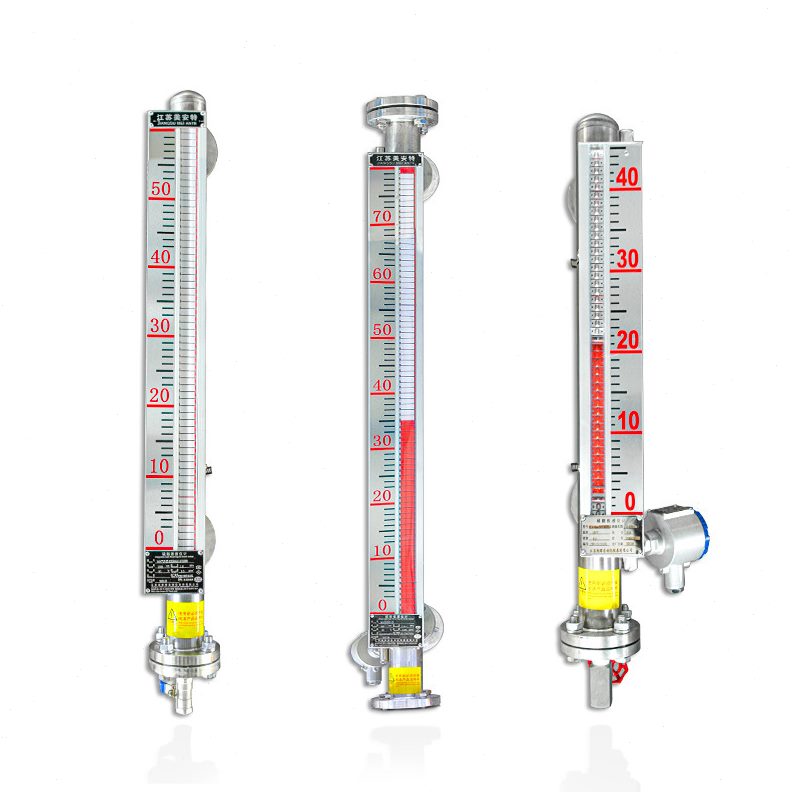 甄选淮仪 专业生产低温型磁翻板液位计 低位磁翻板液位计 制造商