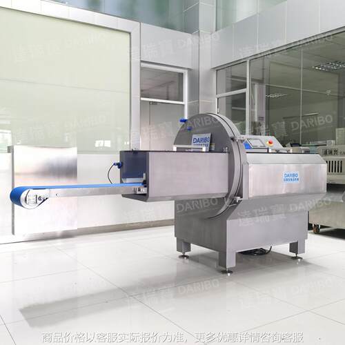 lDRB-25k砍排机带传送带 带骨里脊切片机 培根切片机 meat slicer
