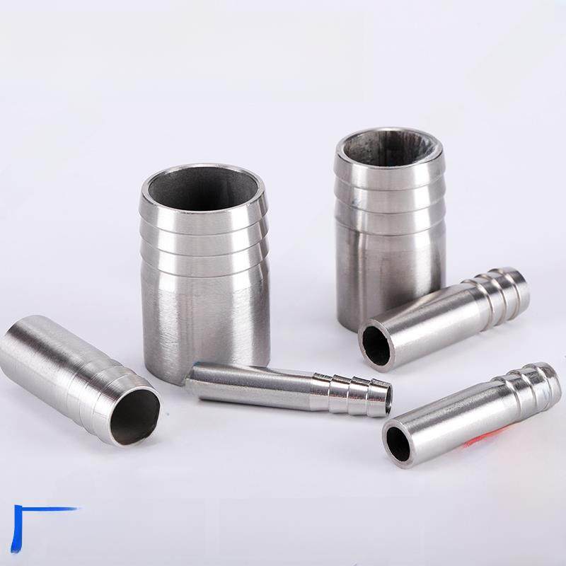 304不锈钢焊接宝塔接头单头软管接头竹塔接头3分2分4分6分1寸