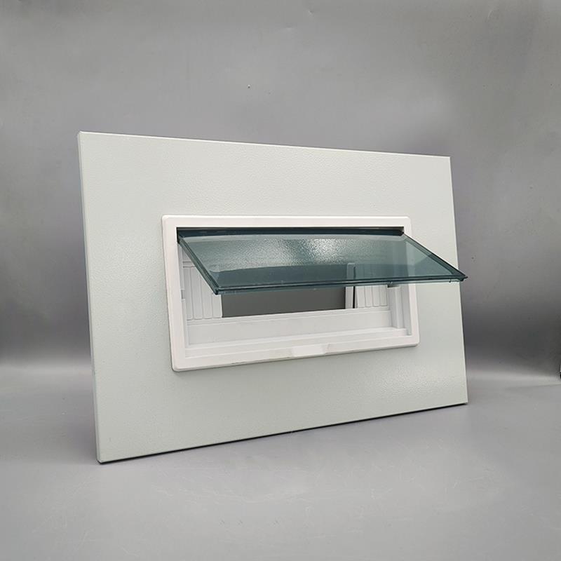 老式配电箱面板盖子大面板10/12/16/20回路暗装家用空开铁盖板专