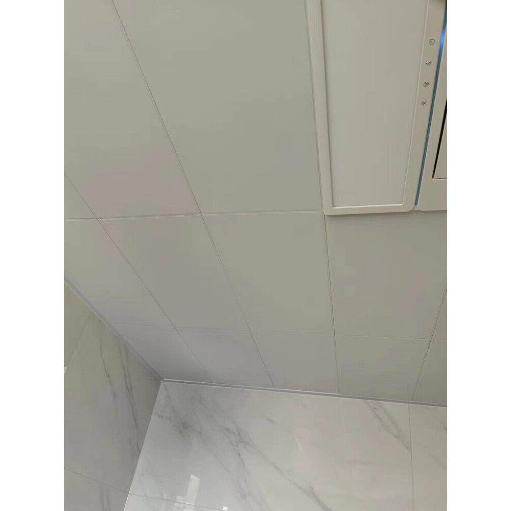 长条pvc塑钢板厨房卫生间阳台吊顶板集成铝扣板吊顶北京上门安装