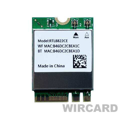 RTL8822CE双频千兆5G内置无线网卡WIFI蓝牙5.1笔记本工控NGFF M.2