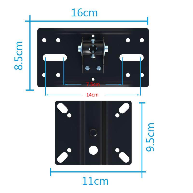 加厚加长版hifi音响吊架KTV支架卡包5-10寸壁架机架音箱环绕挂件