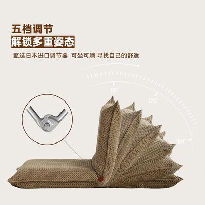 MRLAZY折叠沙发简易小户型日式榻榻米座椅子懒人坐床上飘窗靠背垫