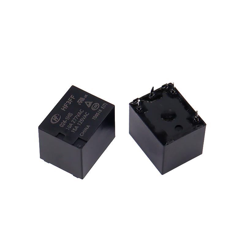 宏发继电器HF-JQC-3FF-005 009 012 024 12VDC-1HS 1ZS 4脚5脚