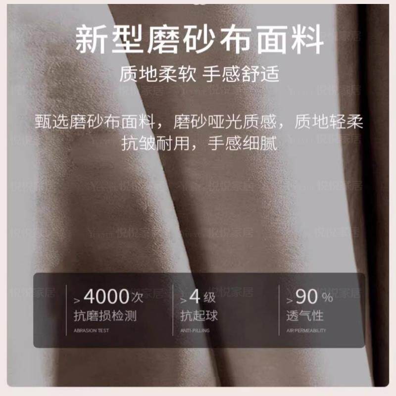 小户型沙发床可折叠多功能两用小户型带贵妃实木高端磨砂绒新款