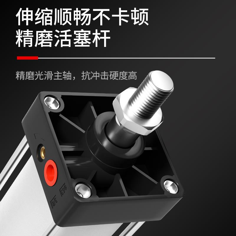 SC63标准32气缸小型气动40大推力SC50X25X50x75X100x200x300x500S