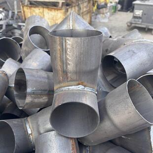 加厚烟筒弯头接头柴火灶取暖炉烟囱管烟出烟口烟管改装炉子铁弯头