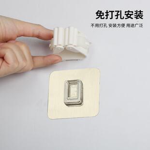 挂擀面杖放置架子收纳神器挂钩架器免打孔擀面棍置物架锅铲勺固定