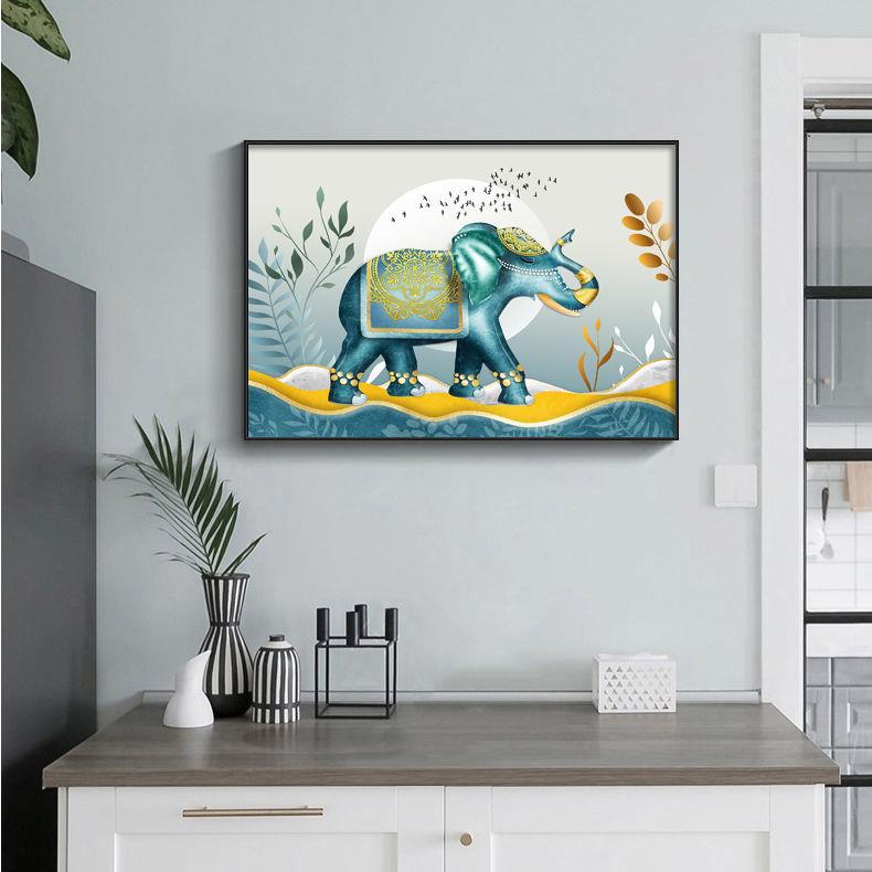 电表箱装饰画 画免打孔现代简约遮挡箱客厅墙壁电表盒配电箱遮挡