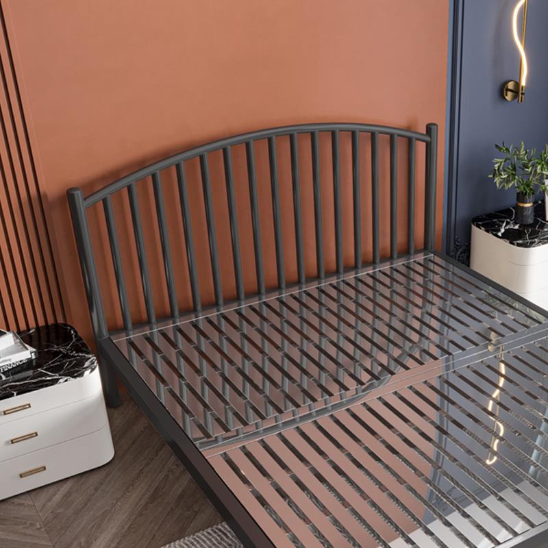 304不锈钢床金属简约加厚1.2米单人1.5m1.8双人床架非铁艺床定制