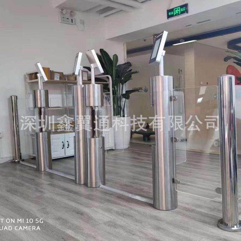 法院出入口律师一码通门禁闸机人证合一摆闸通道二维码扫码摆闸