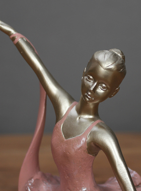 创意闺蜜生日礼物欧式家居艺术装饰工艺品芭蕾舞蹈女孩摆件