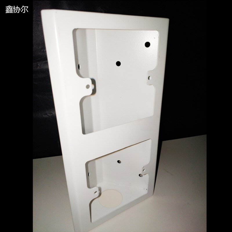 鑫协尔立式办公台插座转角开关明装底盒转角盒86型底盒家装电源盒