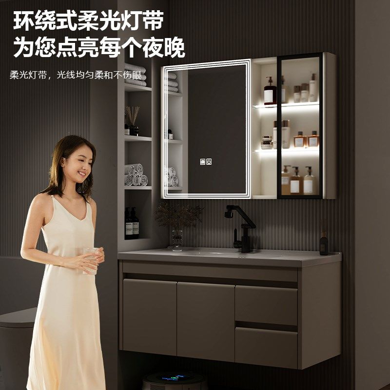 浴室柜体盆现代洗漱台盆洗手脸盆
