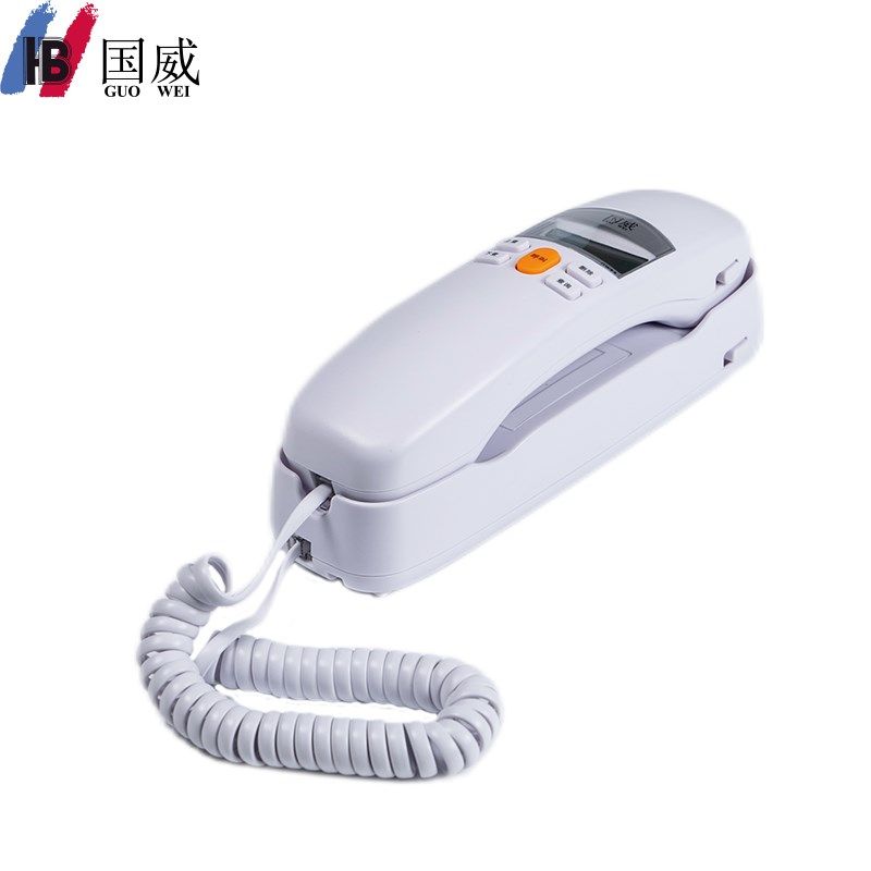 国威W壁挂式电话酒店电梯挂墙迷你分通话调铃声大小关闭,生活电器,电话机(有绳/无绳/网络),淘宝优惠券,粉丝福利购,淘宝优惠卷