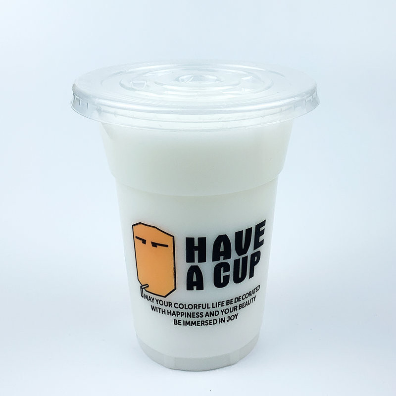 毫升次性塑料杯奶茶杯果汁饮料杯豆浆杯来杯子