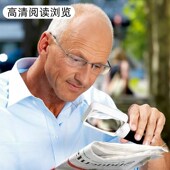 手持非球面带灯.倍倍办公学习阅读老放大镜