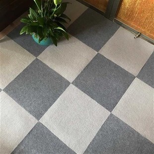 地毯大面积满铺全铺办公室家商用G卧室客厅纯灰色可裁剪写字 新款