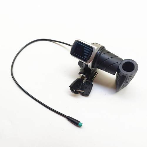 微单S1 S6 S9 N1折叠代适配转把48V电量仪表带锁油门手柄钥匙开关