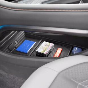 饰品用品23款 专用福特锐界L汽车中控下储物盒车内外观改装 配件装