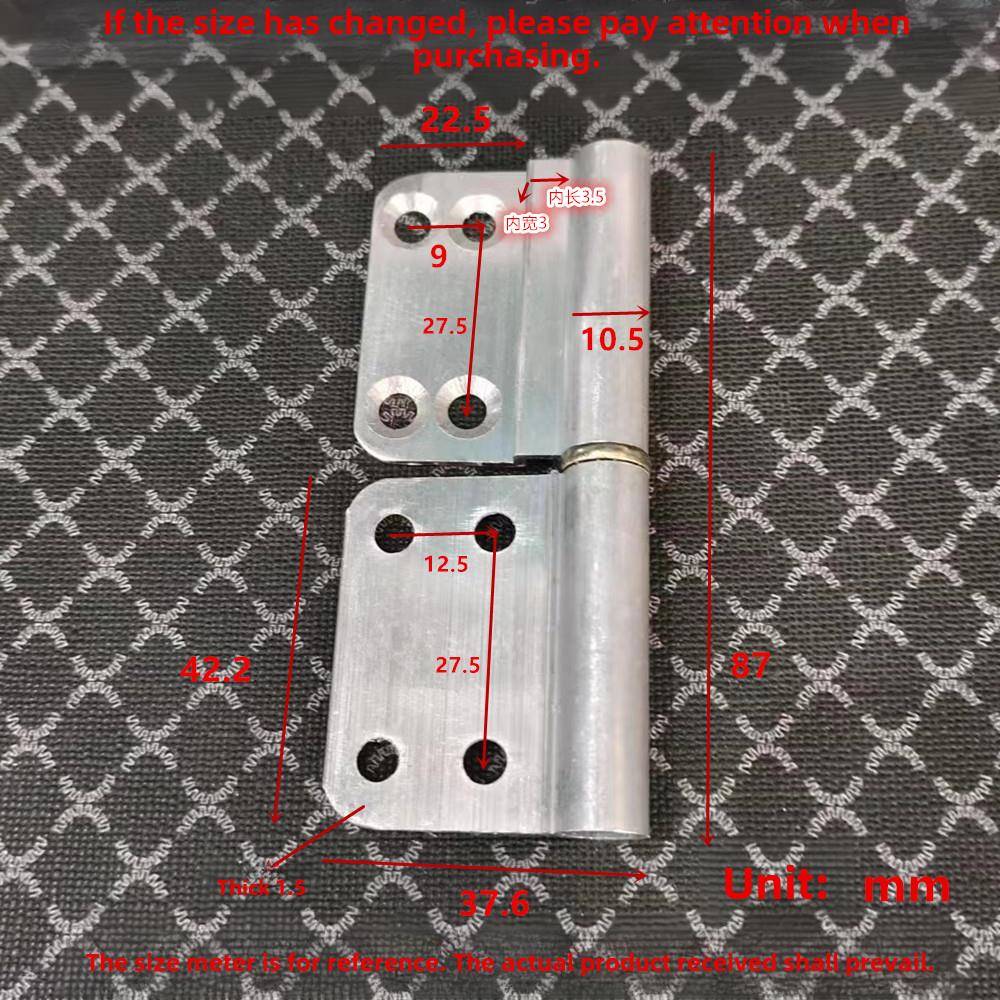 铝合金门旗形合页脱卸合页厕所门卫生间门浴室门用可拆卸合页铰炼