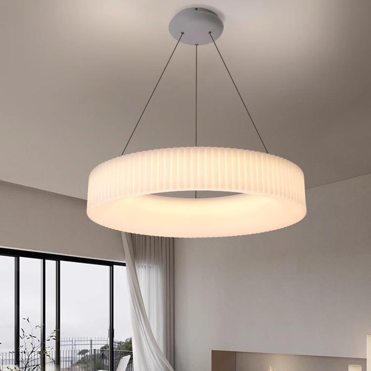 2025新款客厅吊灯法式奶油风餐厅吧台灯设计师北欧高级感卧室吊灯