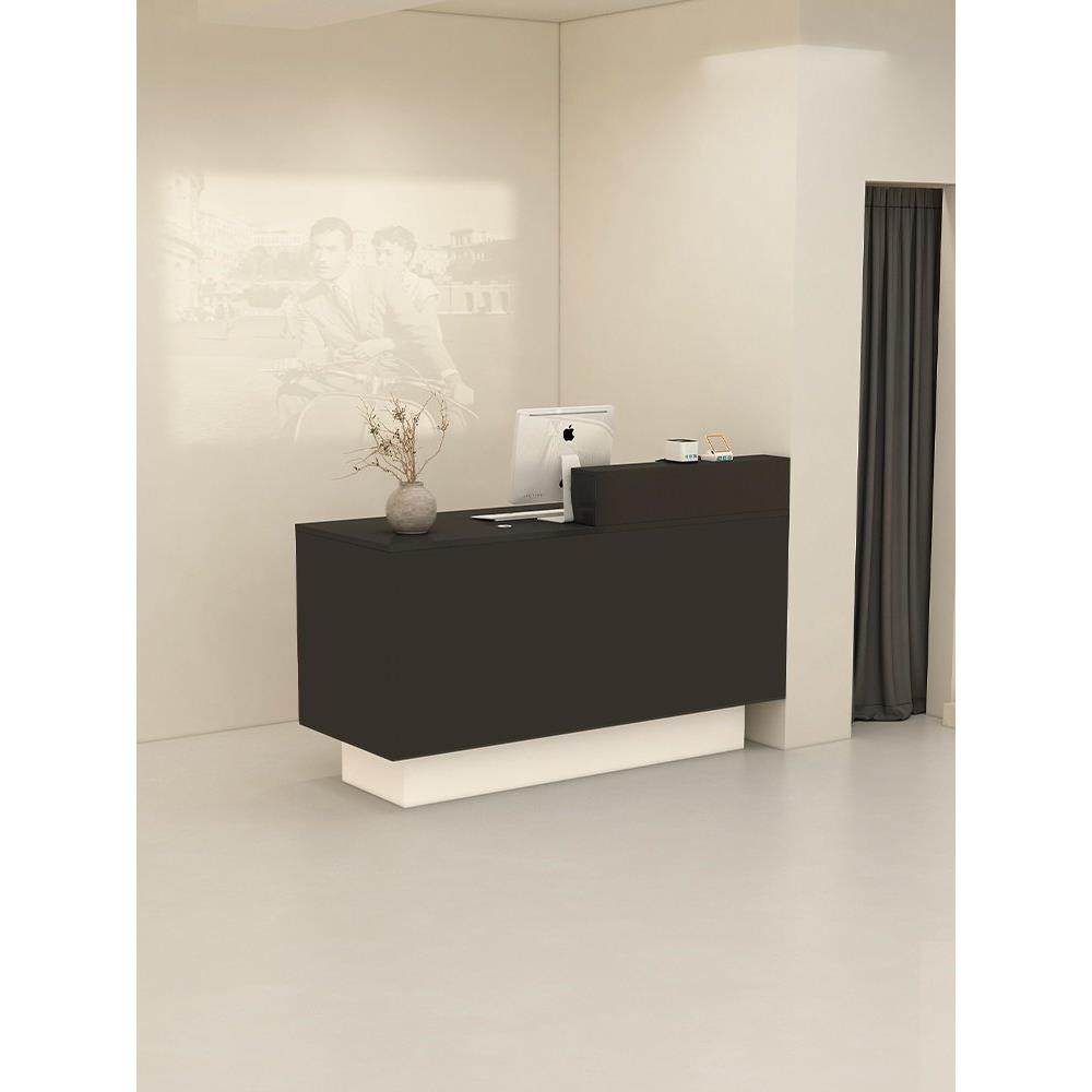 服装店吧台收银台现代简约美容院前台桌美甲美发理发店柜台接待台,商业/办公家具,收银台,淘宝优惠券,粉丝福利购,淘宝优惠卷