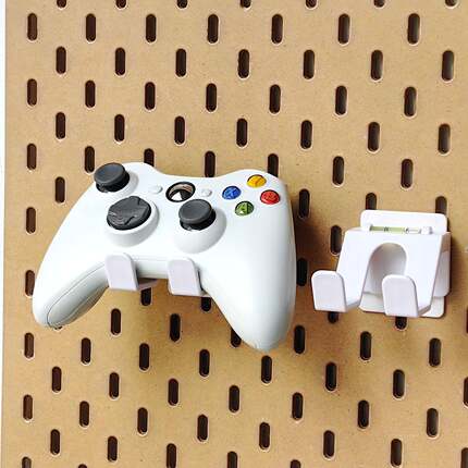【兼容Yi家】手柄挂架洞洞板通用游戏手柄支架键盘鼠标圆孔收纳架