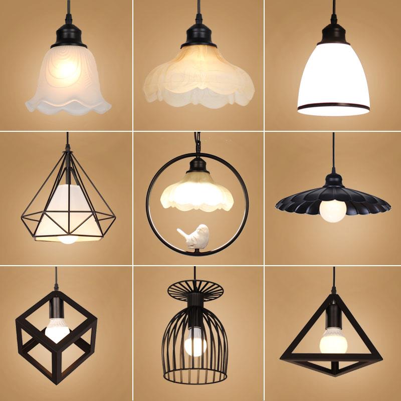 欧式吊灯简约创意灯具美式单个玄关走廊阳台灯走道灯小楼梯饭厅灯