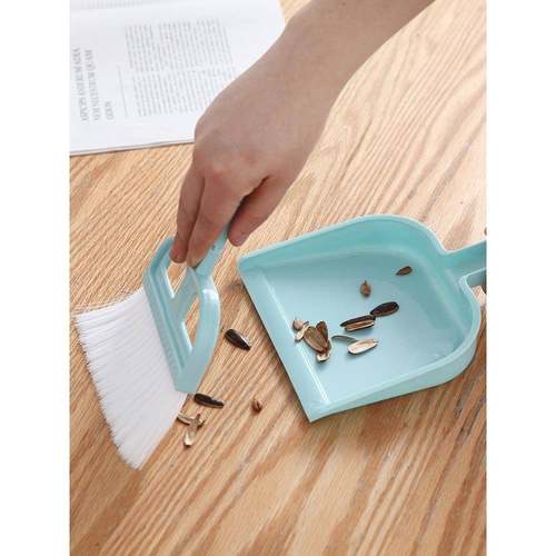 非凡家品创意迷你小扫把小簸箕桌面清洁套装家用阳台玻璃键盘刷子