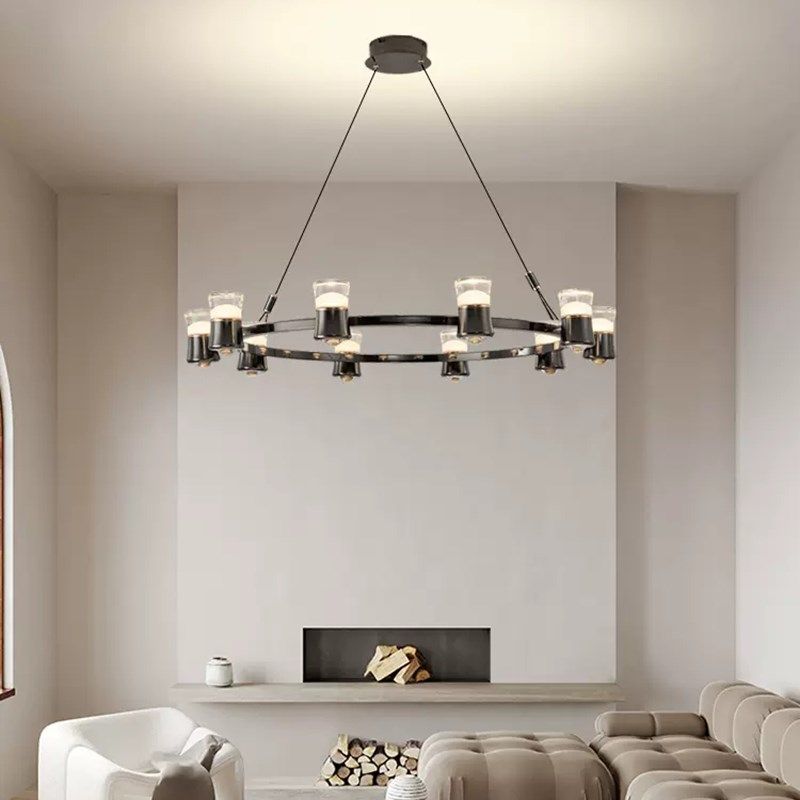 极简设计师吊灯客厅灯主灯侘寂风餐厅灯现代简约餐桌全光谱护眼灯,家装灯饰光源,客厅吊灯,淘宝优惠券,粉丝福利购,淘宝优惠卷