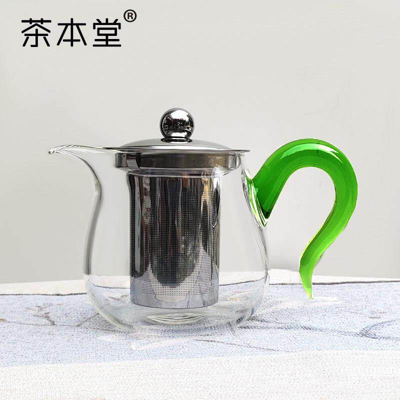 茶本功不XBT堂加厚耐玻璃锈钢过滤网小泡茶壶夫茶具公道杯茶热壶