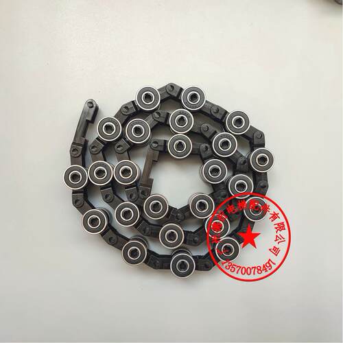 通手力扶梯回转链滑轮群组通扶带转弯链2新款老款17 2 2力4节黑白